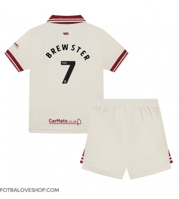 Sheffield United Rhian Brewster #7 Dětské Alternativní Dres 2024-25 Krátký Rukáv (+ trenýrky)